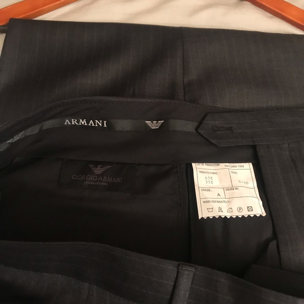 Giorgio Armani suite-blazer and pants - Picture 8 of 12